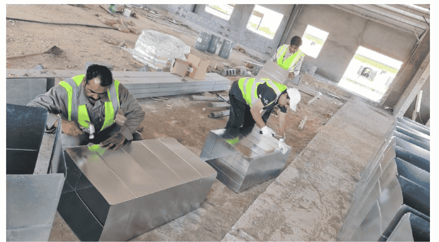 أعمال تركيب وصيانة أنظمة التكييف